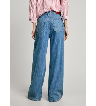 Pepe Jeans Blaue, weit geschnittene Jeans Jaimy