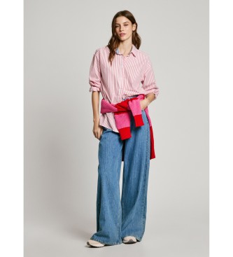Pepe Jeans Blaue, weit geschnittene Jeans Jaimy