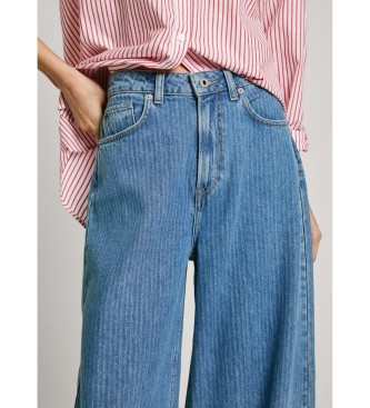 Pepe Jeans Blaue, weit geschnittene Jeans Jaimy