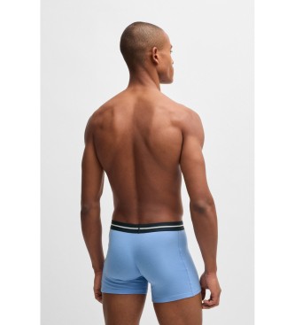 BOSS Confezione da 3 boxer Bold in blu, blu navy e verde
