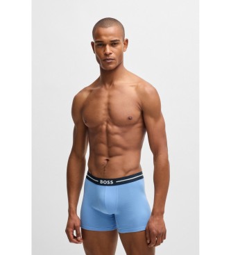 BOSS Confezione da 3 boxer Bold in blu, blu navy e verde