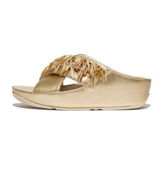 Fitflop Sandali Rumba con perline dorate