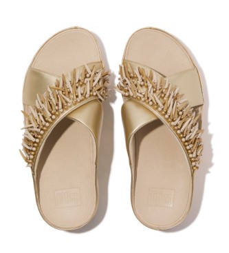 Fitflop Sandali Rumba con perline dorate