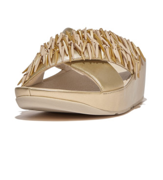 Fitflop Sandali Rumba con perline dorate