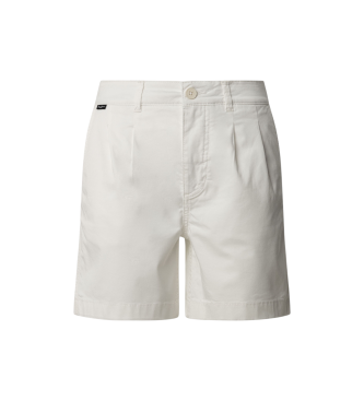 Pepe Jeans Pantaloncini chino Vania Regular bianchi