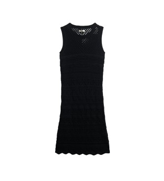 Superdry Virkad miniklnning  svart