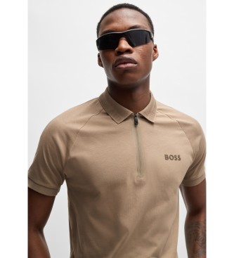 BOSS Polo Philix Mirror beige