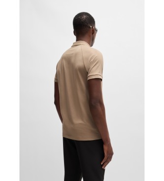 BOSS Polo Philix Mirror beige