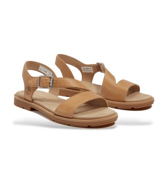 Timberland Calista Bay sandaler med bakrem i brunt lder