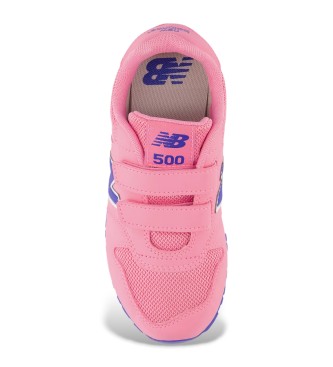New Balance Trainers 500 Hook & Loop pink