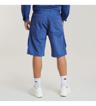 G-Star Denim Cargo ohlapne bermuda kratke hlače modre barve
