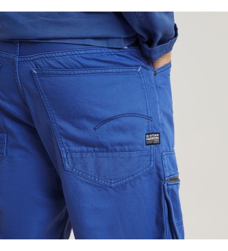 G-Star Denim Cargo ohlapne bermuda kratke hlače modre barve