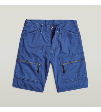G-Star Denim Cargo ohlapne bermuda kratke hlače modre barve