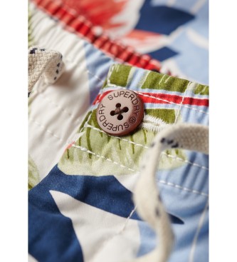 Superdry Bermudashorts blau