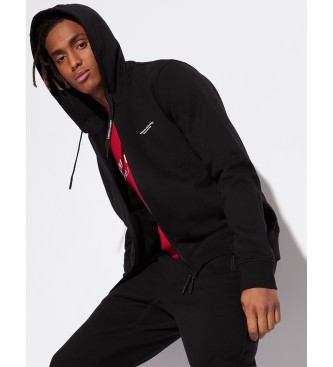 Armani Exchange Schwarzes Sweatshirt
