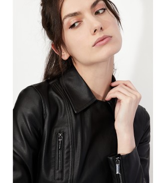 Armani Exchange Revestimento em tecido preto