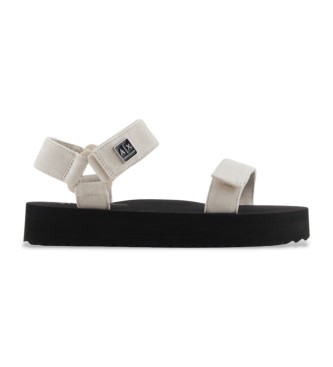 Armani Exchange Beige Cross-RTW-sandaler