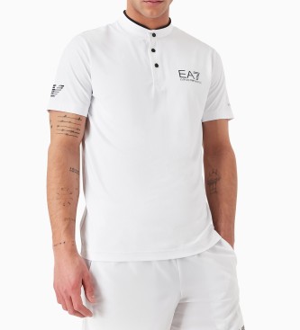 EA7 Polo Ventus7 M Serafino hvid