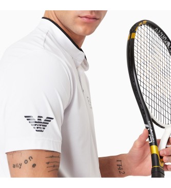 EA7 Polo Ventus7 M Serafino hvid