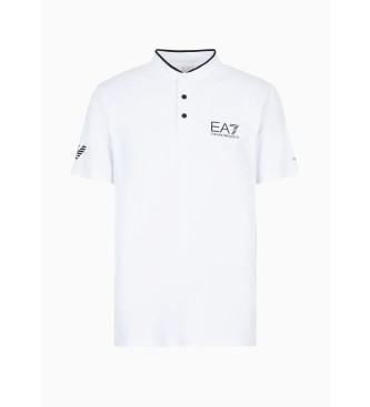 EA7 Polo Ventus7 M Serafino hvid