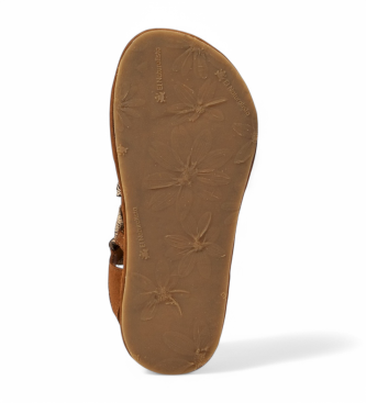 El Naturalista Sandali in pelle marrone Satya N5685