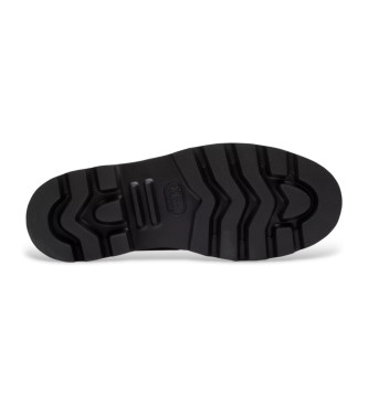 Clarks Skórzane buty Badell Seam w kolorze granatowym
