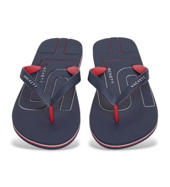 Hackett London Tongs Capri Degree navy