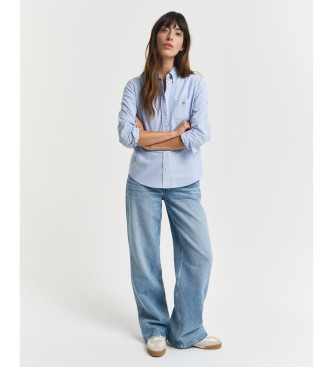 Gant Chemise Oxford  coupe rgulire bleu