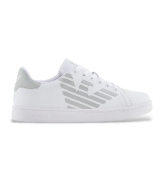 EA7 Baskets blanches avec logo