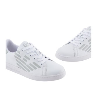 EA7 Baskets blanches avec logo