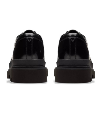 Clarks Badell Seam leather loafers black