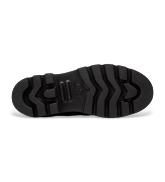 Clarks Badell Seam leather loafers black