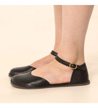 El Naturalista Sandalias de piel N5683 Bare negro