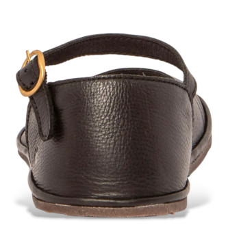 El Naturalista Sandalias de piel N5683 Bare negro