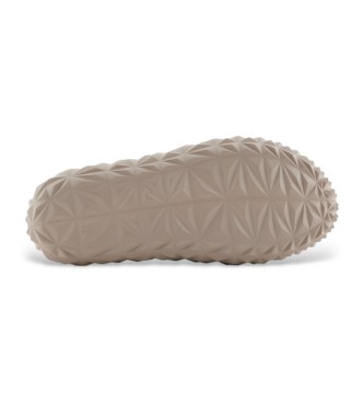 EA7 Sandalen met driedimensionaal geometrisch patroon  beige