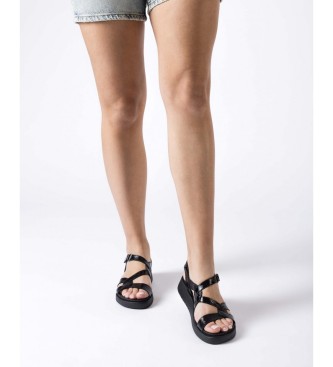 Wonders Sandali Cordelia in pelle nera