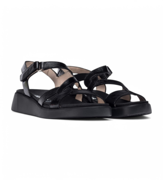 Wonders Sandali Cordelia in pelle nera