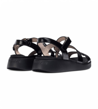 Wonders Sandali Cordelia in pelle nera