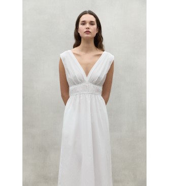 ECOALF Bornit Kleid wei