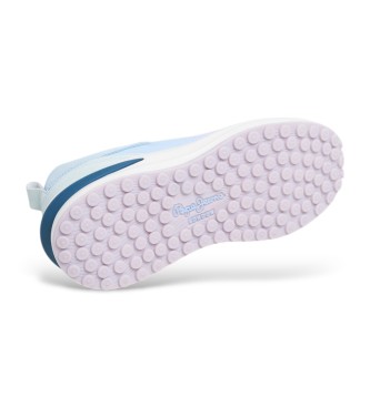 Pepe Jeans Wislow Colors leren pantoffels blauw, paars