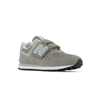 New Balance Tnis de couro 574 Core Hook & Loop verde