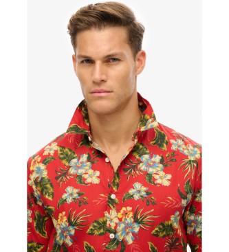 Superdry Rd skjorte med hawaii-print