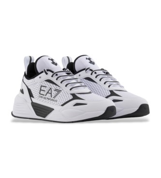EA7 Zapatillas Ace Runner de malla  blanco