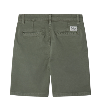 Pepe Jeans Pantaloncini chino verdi
