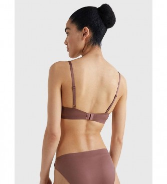 Tommy Hilfiger Izjemno mehak modrček push-up lila