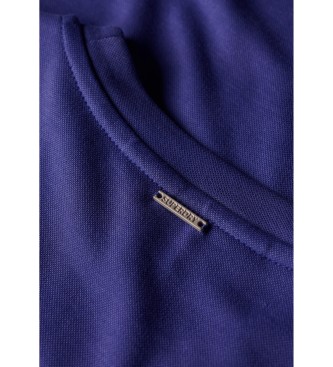 Superdry Blue midi shirt dress