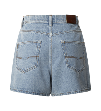 Pepe Jeans Modro raztegljivo hlačno krilo iz džinsa