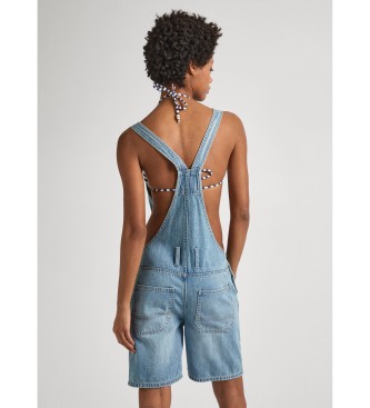 Pepe Jeans Tuinbroek Abby Fabby blauw