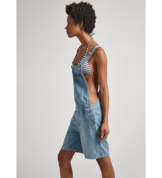 Pepe Jeans Tuinbroek Abby Fabby blauw