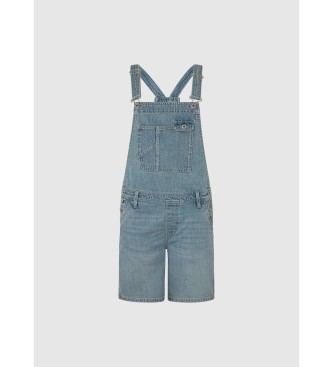 Pepe Jeans Tuinbroek Abby Fabby blauw